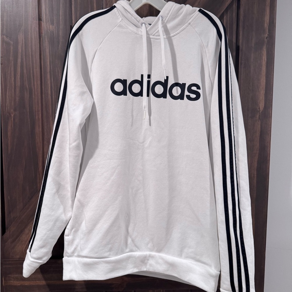 Adidas Black and White Tag Detail